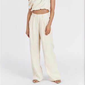 DISSH Norah Pants in butter milk NWT